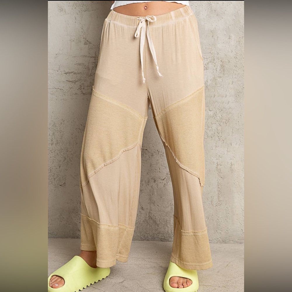 PRE ORDERS SOLD OUT Adorable Soft POL Cropped Pants with Pockets | - Picture 6 of 6